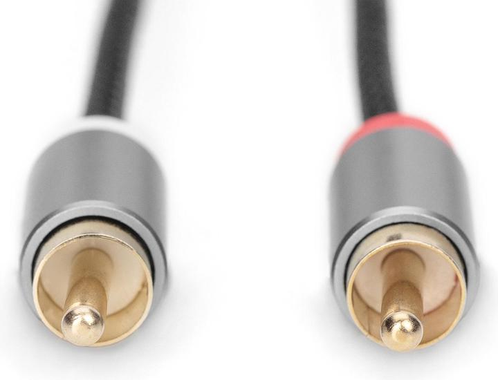 Actual product image Digitus Audio adapter cable, 3.5mm jack to cinch (1 m, 3.5mm jack (AUX))