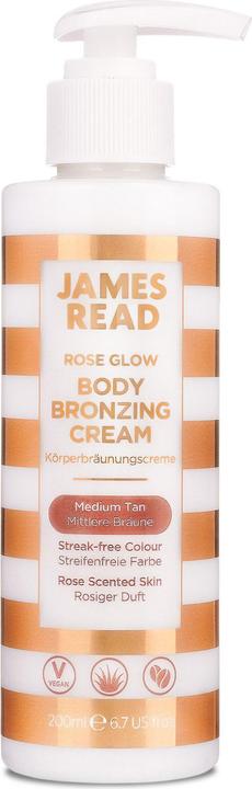 James Read Rose Glow Bronzing Cream (Self tanning cream, 200 ml)