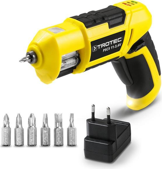 Immagine prodotto Trotec Trapano avvitatore a batteria PSCS 11-3.6V, Nome: Rosso. per trapano. PSCS 11-3.6V (Batteria ricaricabile)
