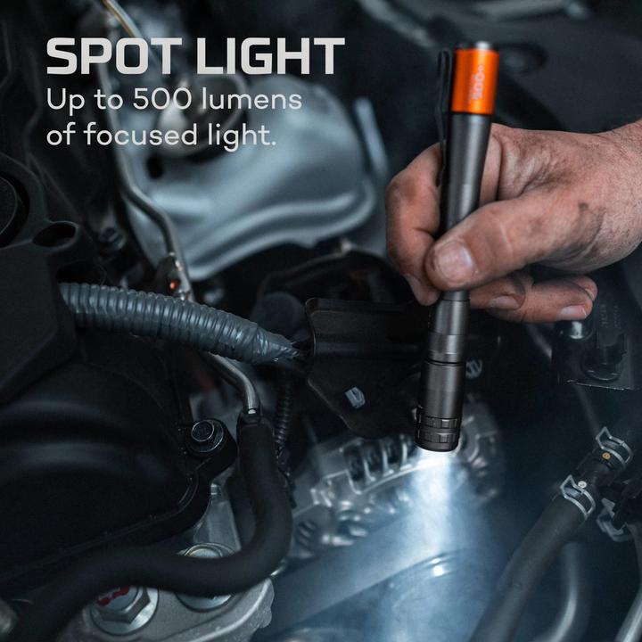 Actual product image Nebo INSPECTOR 500+ LED-Stiftlampe (15.60 cm, 500 lm)