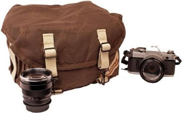 Actual product image Domke F-6 Classic RuggedWear camera case brown (Camera shoulder bag)