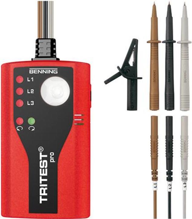 Produktbild Benning TRITEST pro Drefeldrichtungsan (CAT III 300V, Hand-Multimeter)