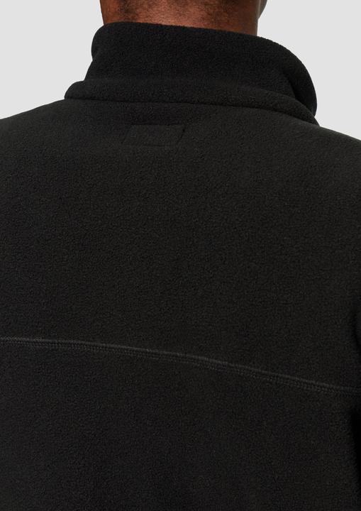 Actual product image S.Oliver Sweatshirt Jacke Fleecejacke mit Stehkragen (S)