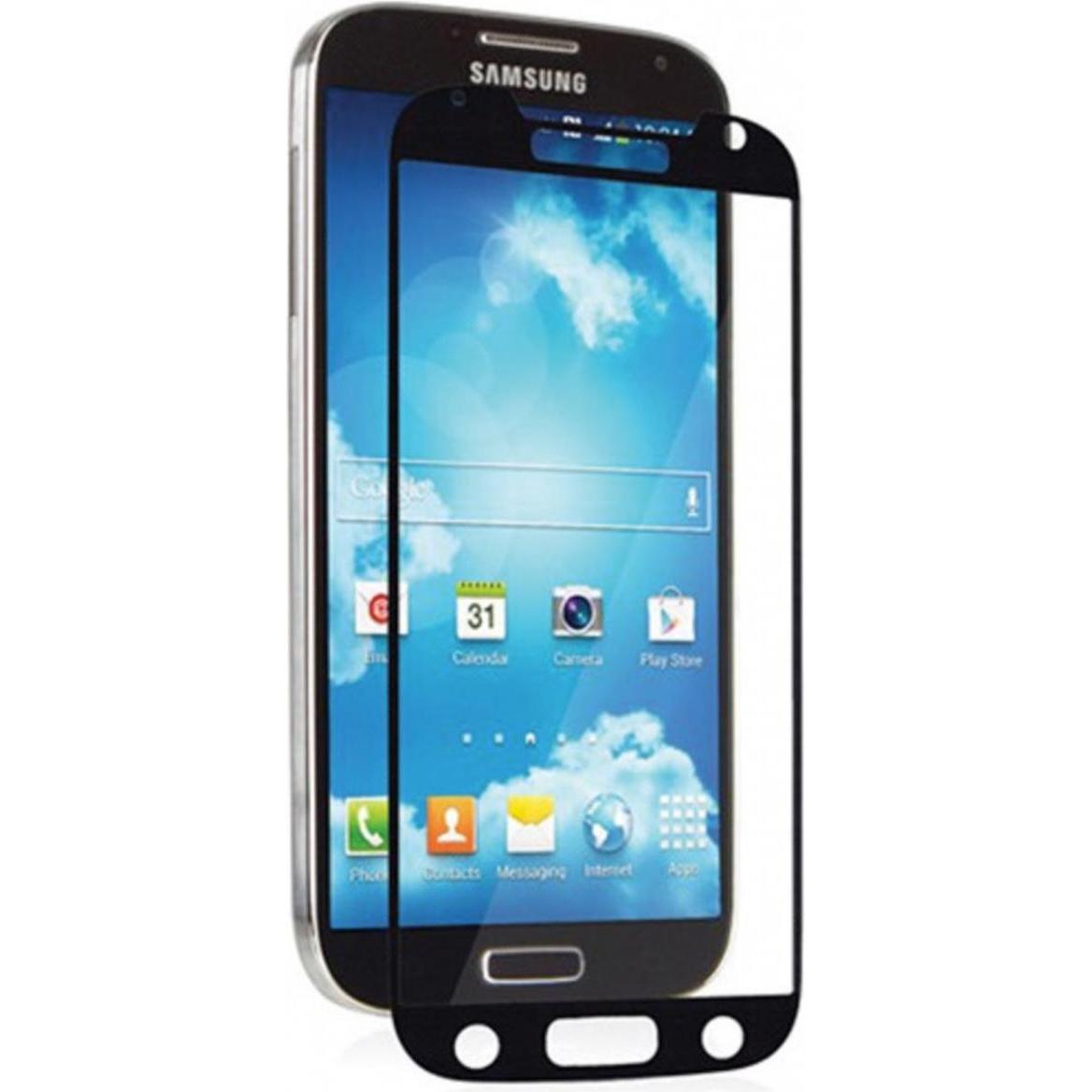 Moshi iVisor XT (1 pz., Samsung Galaxy S4), Pellicola protettiva smartphone, Nero