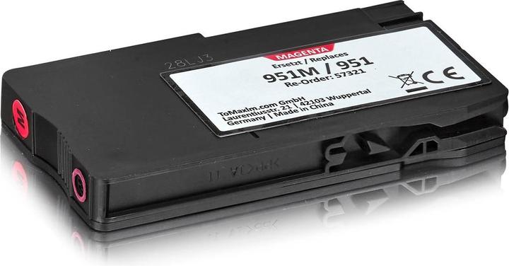 Actual product image Inkadoo Ink Cartridges compatible with HP CN051AE / 951 Ink Cartridge Magenta Magenta (M)