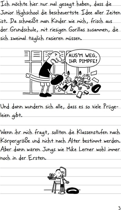 Produktbild Gregs Tagebuch 01. Von Idioten umzingelt (Deutsch, Jeff Kinney, 2011)