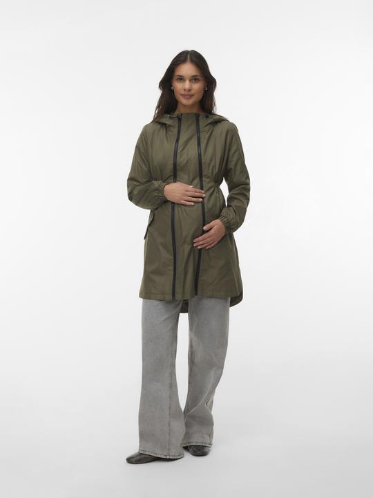 Actual product image Mamalicious Stand-up collar Elasticated cuffs Coat jacket (XL)