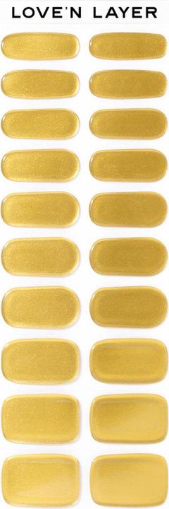 Produktbild Love'n Layer - Metallic Shiny Gold (Nagellacktrockner, Metallic Shiny Gold)