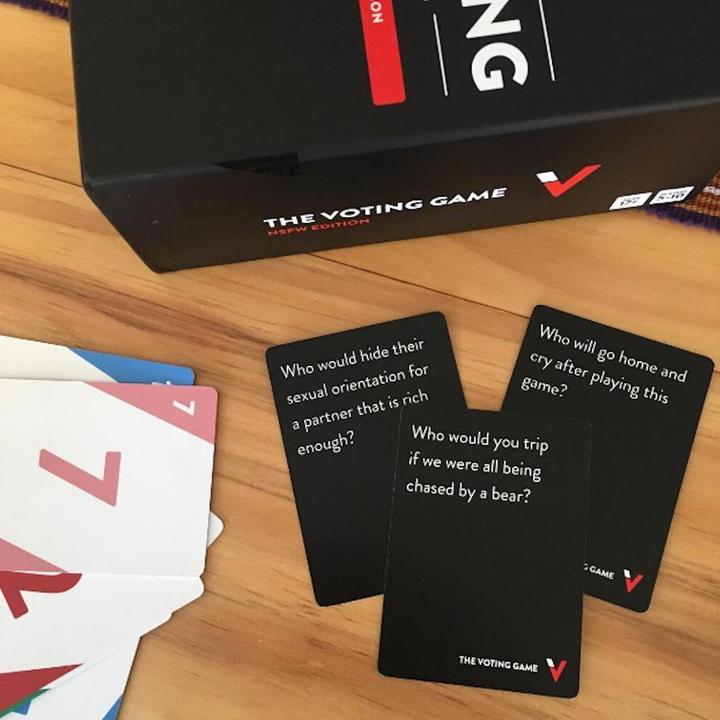 Produktbild Dyce Games The Voting Game - The Adult Party Game About Your Friends (NSFW Edition) (Englisch) (Englisch)