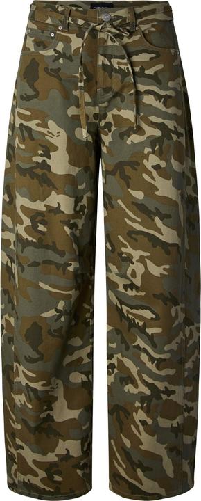 Produktbild Pieces PCMIMMI MW BINDEVERSCHLUSS Barrel Fit Jeans (29)