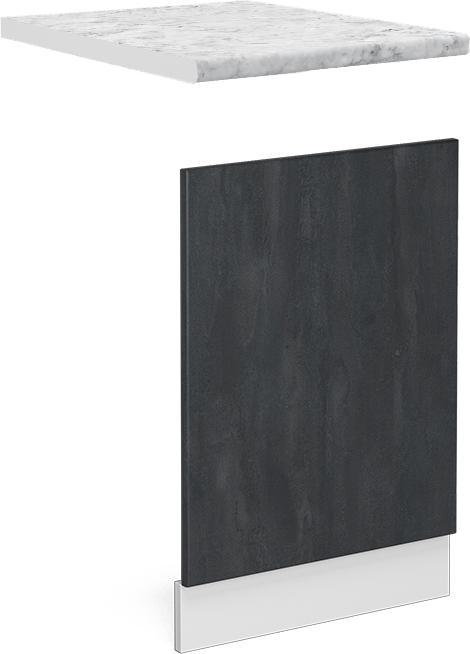 Marble-Weiss, Schwarz Beton, Schwarz-Beton, Weiss