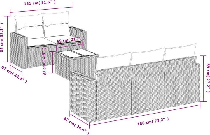 Produktbild vidaXL Guillaume