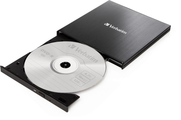 Actual product image Verbatim Simline CD / DVD ReWriter USB-C (DVD writer)