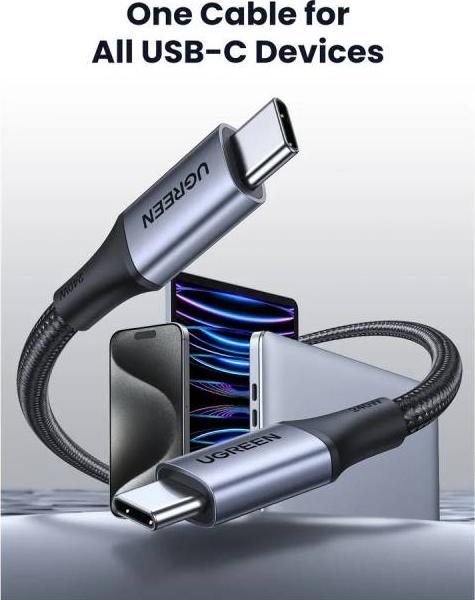 Produktbild Ugreen USB Typ C – USB Typ C (1 m, USB 2.0, 240 W)