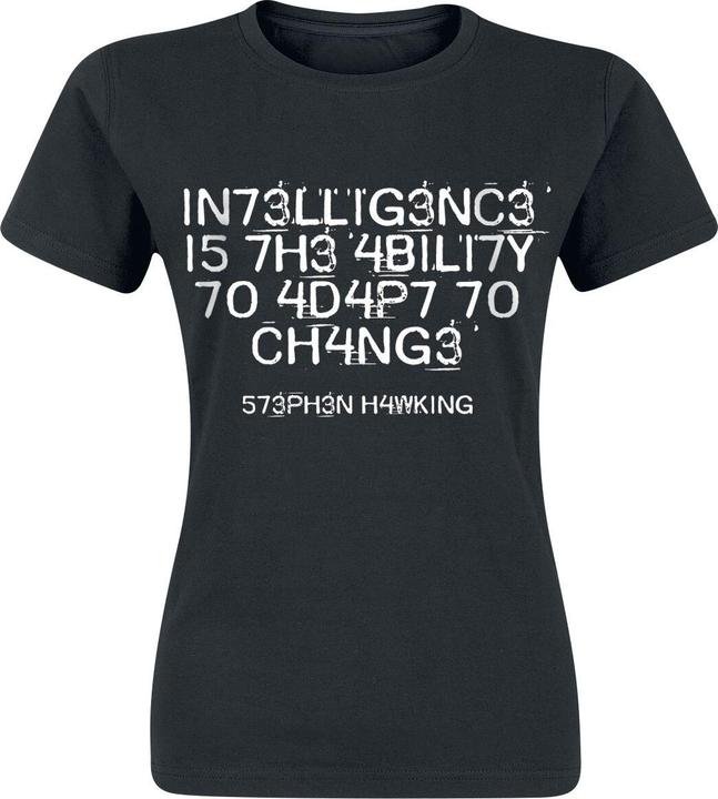 Produktbild Gaming-Sprüche Intelligence Is The Ability To Adapt To Change (M)