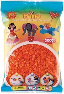 Actual product image Toymax HAMA MIDI - KORALIKI 3000 SZT. pomarańcz