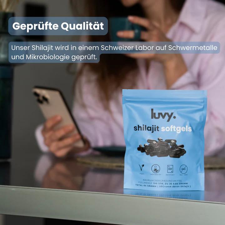 Actual product image Luvy Shilajit (100 Piece, Capsules, 50 g)
