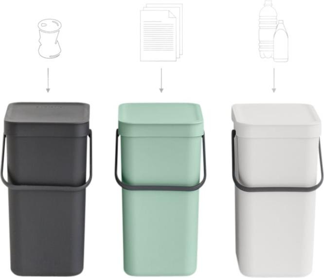 Produktbild Brabantia Abfalleimer StepUp (40 l)