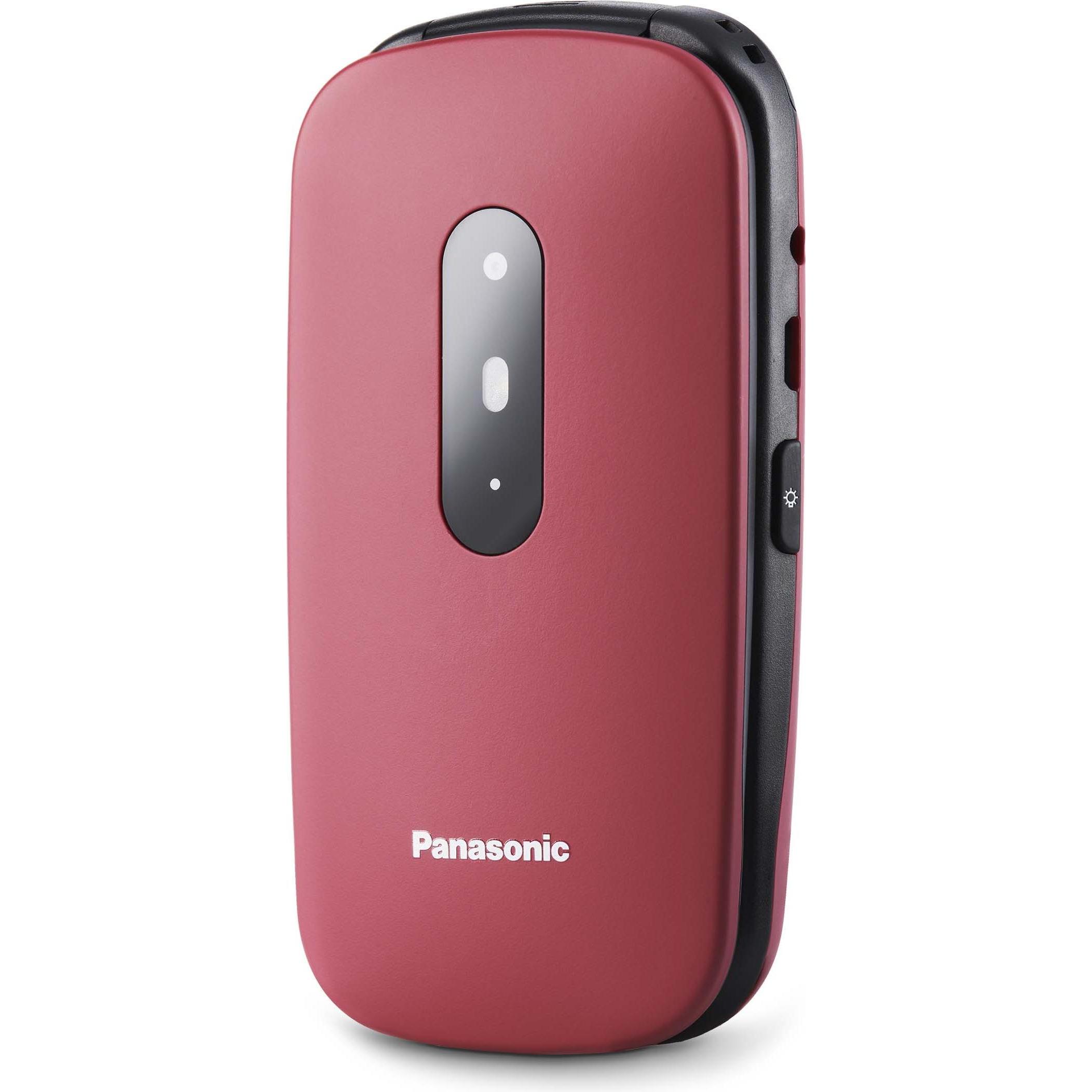 Panasonic KX-TU446EXR 2G (Red, 2.40", Single SIM, 2G), Smartphone, Rot