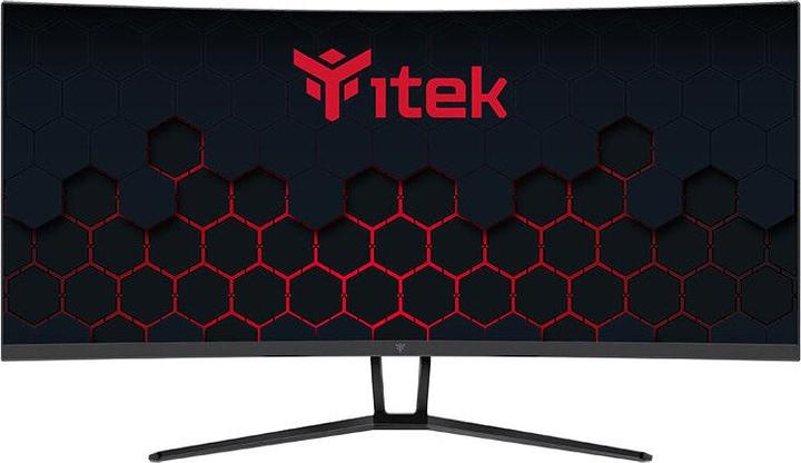 Actual product image Itek Ecran incurvé 34" GGC WQHD (Noir) 180Hz (3440 x 1440 pixels, 34")