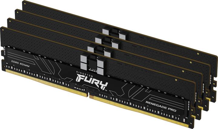 Produktbild Kingston D5 64GB 5600-36 Renegade PRO ECC K4 KFY KF556R36RBK4-64 (4 x 16GB, 5600 MHz, DDR5-RAM, DIMM)