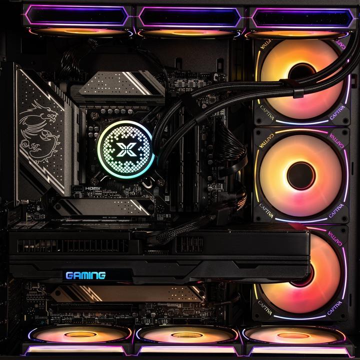 Actual product image Captiva Ultimate Gaming R99-438 Ryzen 7 RTX 5090 (1000 GB, 32 GB, AMD Ryzen 7 9850X3D, GeForce RTX 5090)