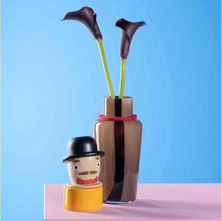 Image du produit Leonardo Vase Luigi 33 cm, Braun, Höhe: 33 cm (1 x, 100 x 100 x 33 cm)