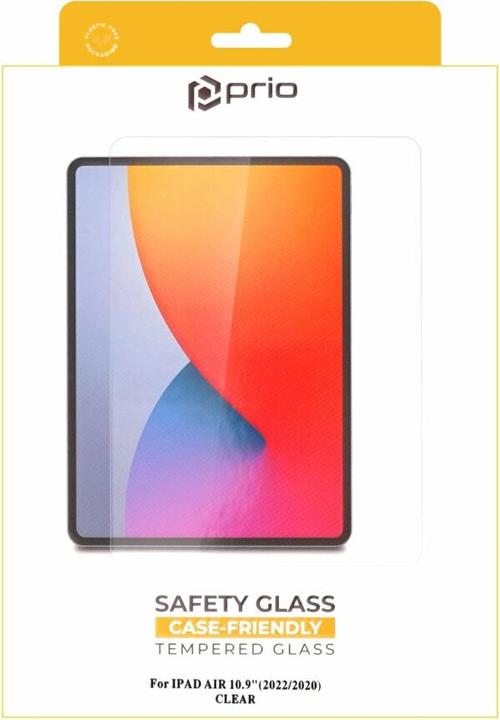 Actual product image prio Tempered glass screen protector for iPad Air 10.9 (2022/2020) clear (1 pcs., Apple iPad Air 2020, Apple iPad Air 2022)