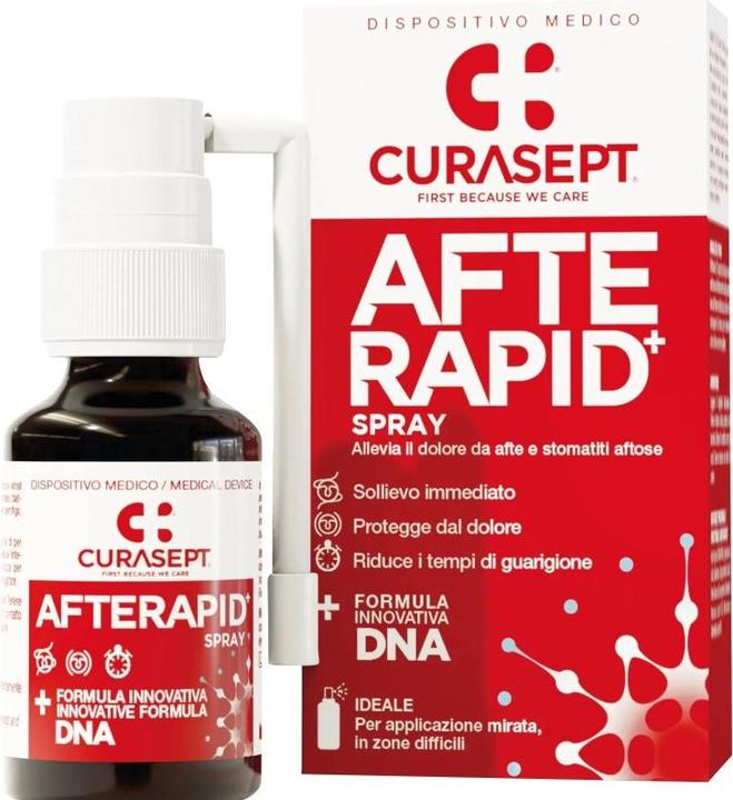 Image du produit Curasept AFTE RAPID DNA Spray englisch/französisch/deutsch/ungarisch 15 ml (1 x, 15 ml)