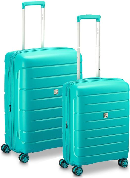 Modo by Roncato Starlight 3.0 4 Rollen Kofferset 2-teilig mit Dehnfalte (112 l)