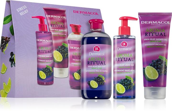 Produktbild Dermacol Aroma Ritual Grape & Lime (Körperpflegeset)