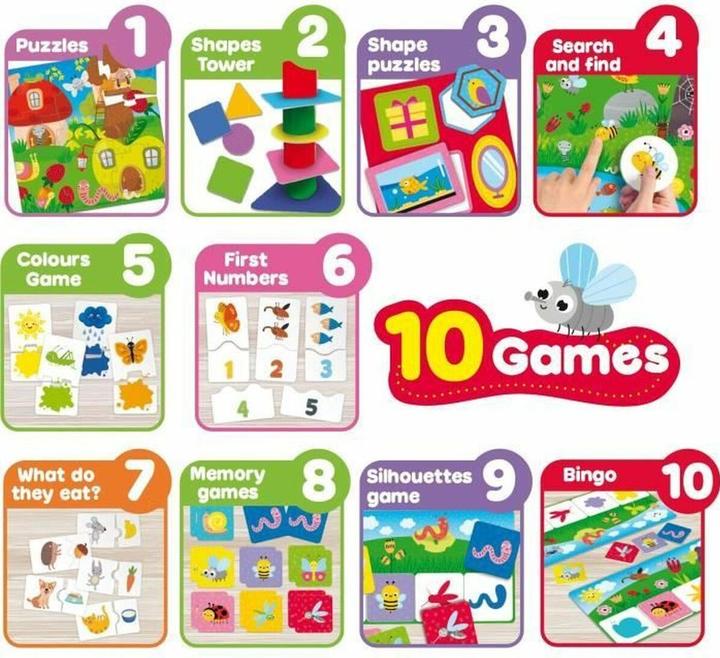 Produktbild Lisciani Die Lernspielsammlung von Carotina Baby (Französisch)