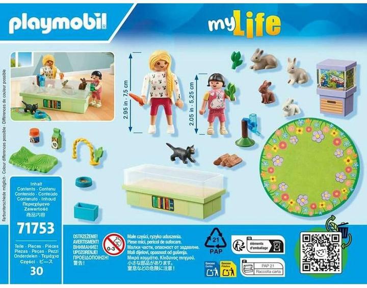Produktbild Playmobil Familie mit Hasen (71753)
