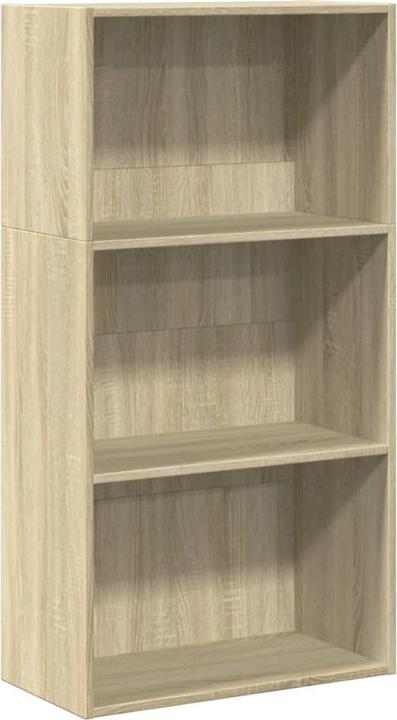 Actual product image VidaXL Bücherregal Regal Standregal Büroregal Aufbewahrungsregal Sonoma-Eiche (60 x 30 x 114 cm)