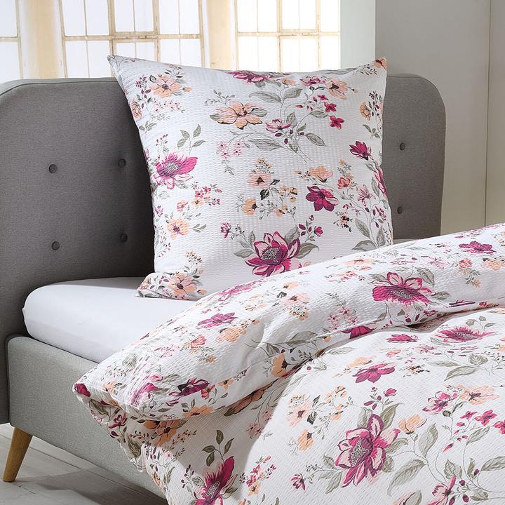 Actual product image Traumschlaf Fleur (Bedding set, 160x210 cm + 65x100 cm)