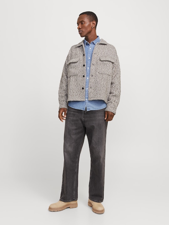 Immagine prodotto Jack & Jones Jorwinter Twill Overshirt Ls Styd Aw24 (S)