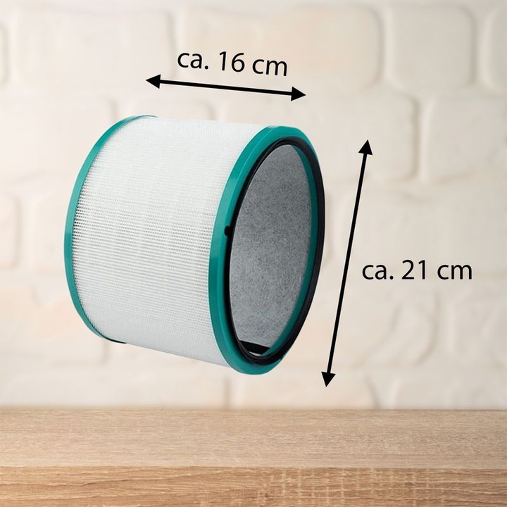 Produktbild Hermex Alternativer HEPA-Filter zu Dyson Pure Luftreiniger Filter 968101-04 (1 x)