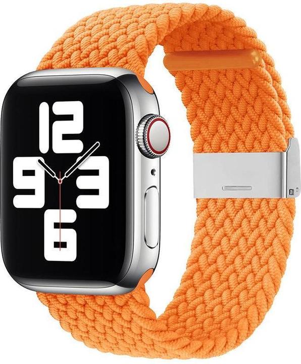 Productafbeelding Hurtel Stoffen bandje voor Watch Ultra / 9 / 8 / 7 / 6 / SE / 5 / 4 / 3 / 2 (49mm / 45mm / 44mm / 42mm) B (Gevlochten stof)