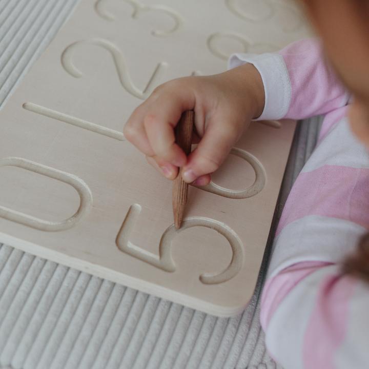 Actual product image Intellectiki Number Writing Board