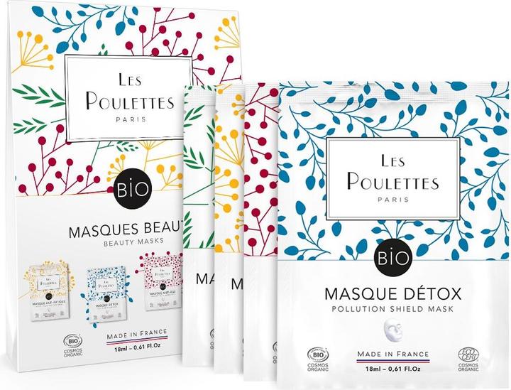 Actual product image Les Poulettes Masks Set (498.67 ml)