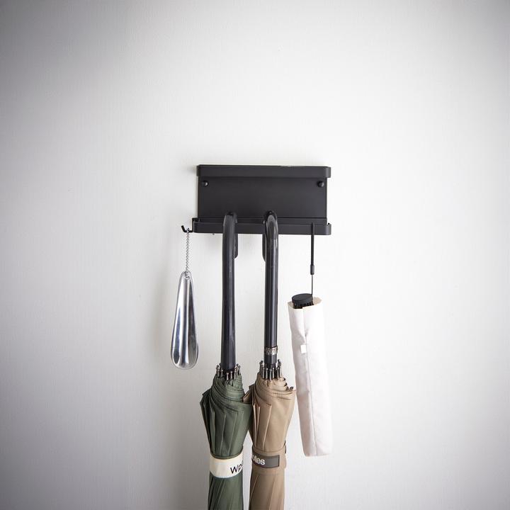 Actual product image Yamazaki Wall-mounted umbrella stand SMART (6.5 x 20 cm)