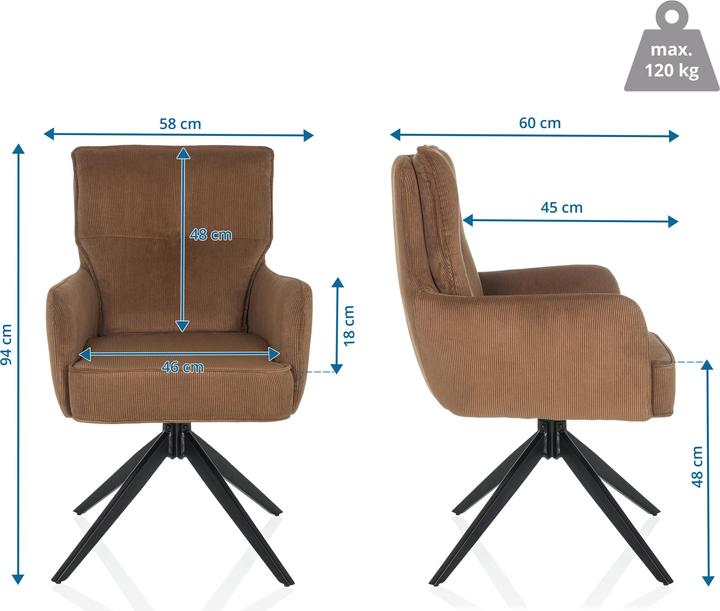 Produktbild hjh LIVING Tarugo