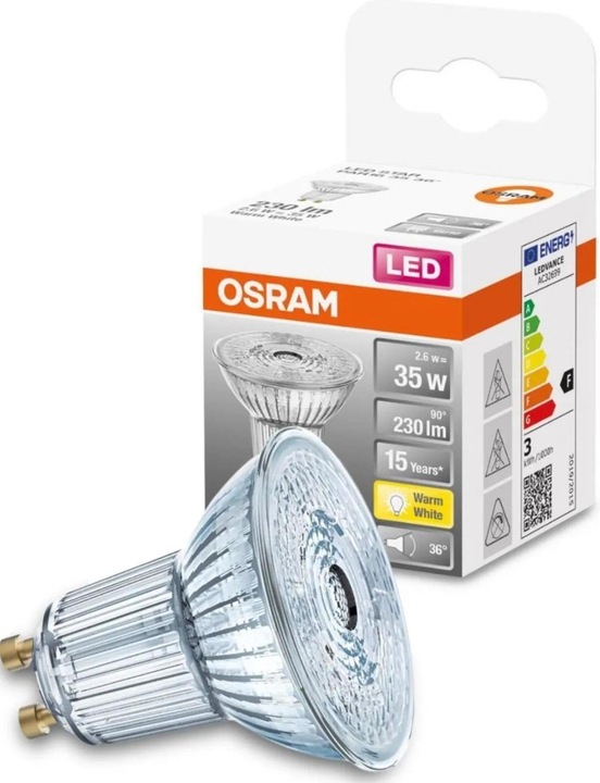 Produktbild Osram Led Star Par16 (GU10, 2.60 W, 230 lm, 1 x, F)