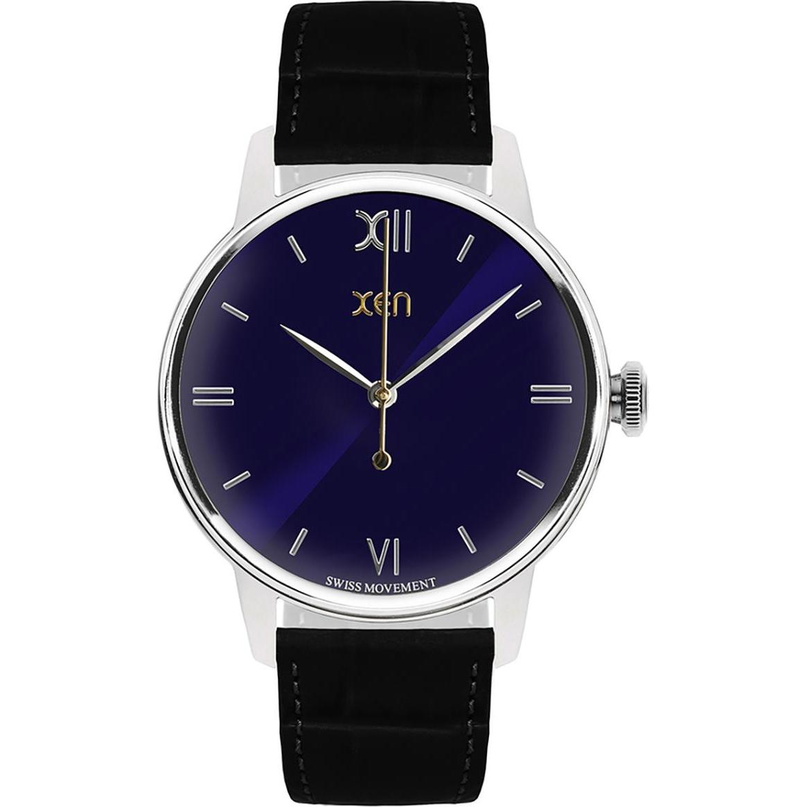 Xen, Armbanduhr, Armbanduhr Classic XQ0302, Schwarz, (Analoguhr, 41 mm)