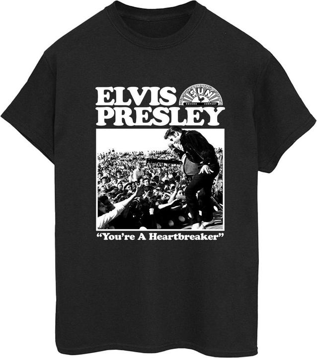 Immagine prodotto Elvis A Heartbreaker Maglietta Ampia Donna (L)
