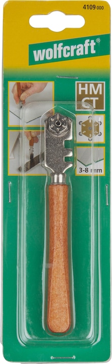 Immagine prodotto wolfcraft Tagliatore professionale di vetro e piastrelle (135 mm)