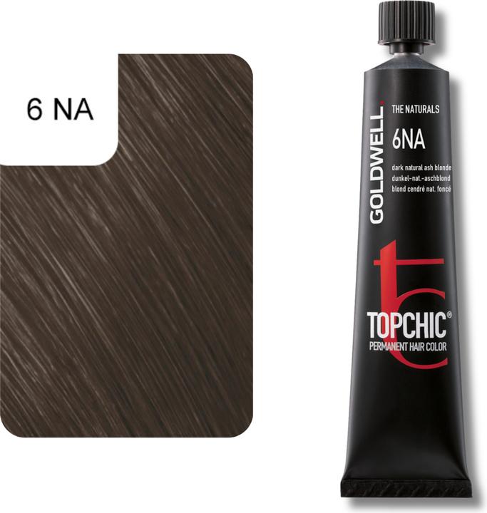 Actual product image Goldwell Topchic (6NA Dark Natural Ash Blonde)