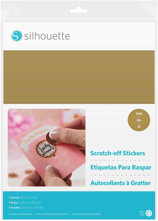 Silhouette Paper stickers