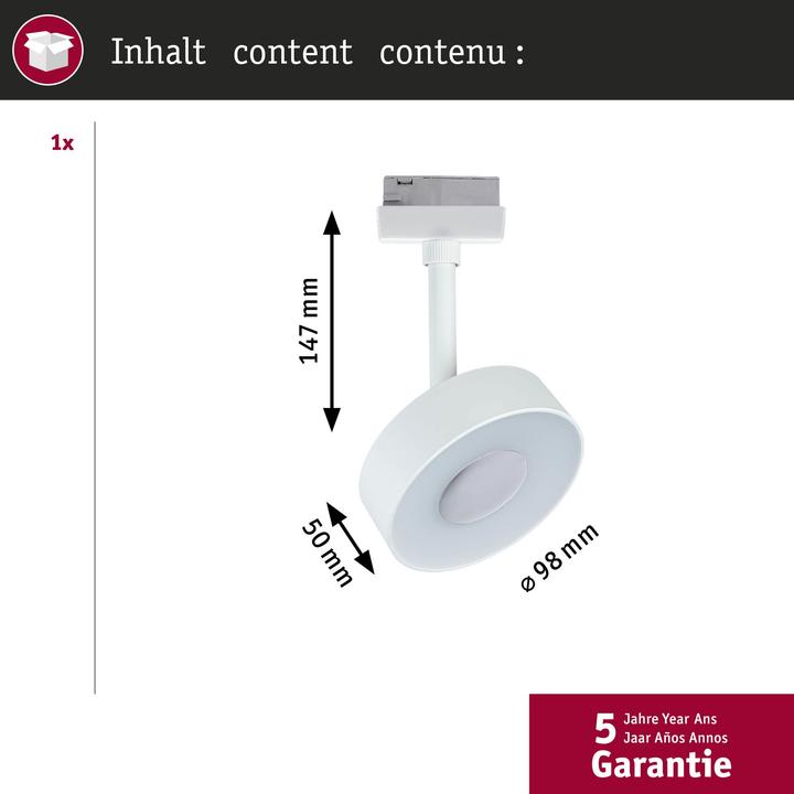 Actual product image Paulmann URail Spot Circle (380 lm)