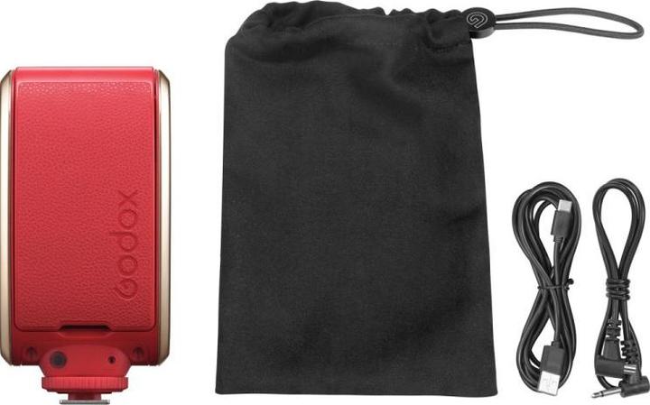 Immagine prodotto Godox Retro Lux Senior Rosso (Macroflash, Canon, Fujifilm, Nikon, Olympus, Pentax, Sony)